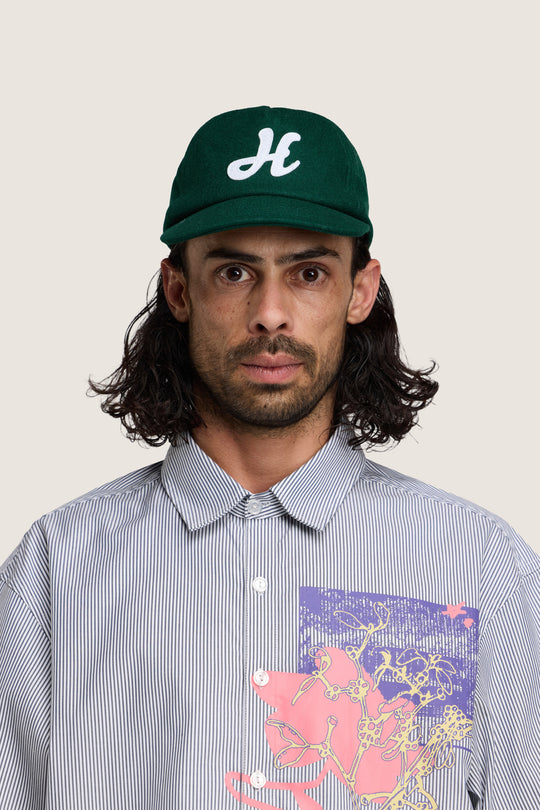 Icon Woolen Cap - Green