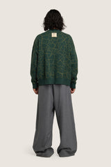 Venation Reversible Knit  - Botany