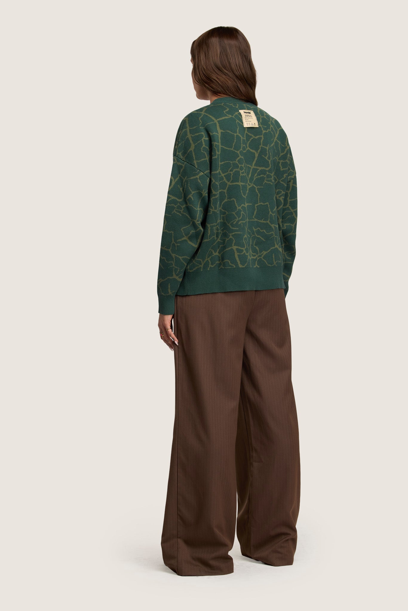 Venation Reversible Knit  - Botany