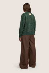 Venation Reversible Knit  - Botany