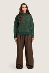 Venation Reversible Knit  - Botany