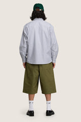 Growing Patterns Oxford Shirt - Cotton Stripe Poplin