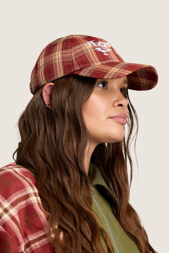 Shadow Tartan Dad Cap - Tartan