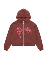 Shadow Zip Hoodie  - Fondant