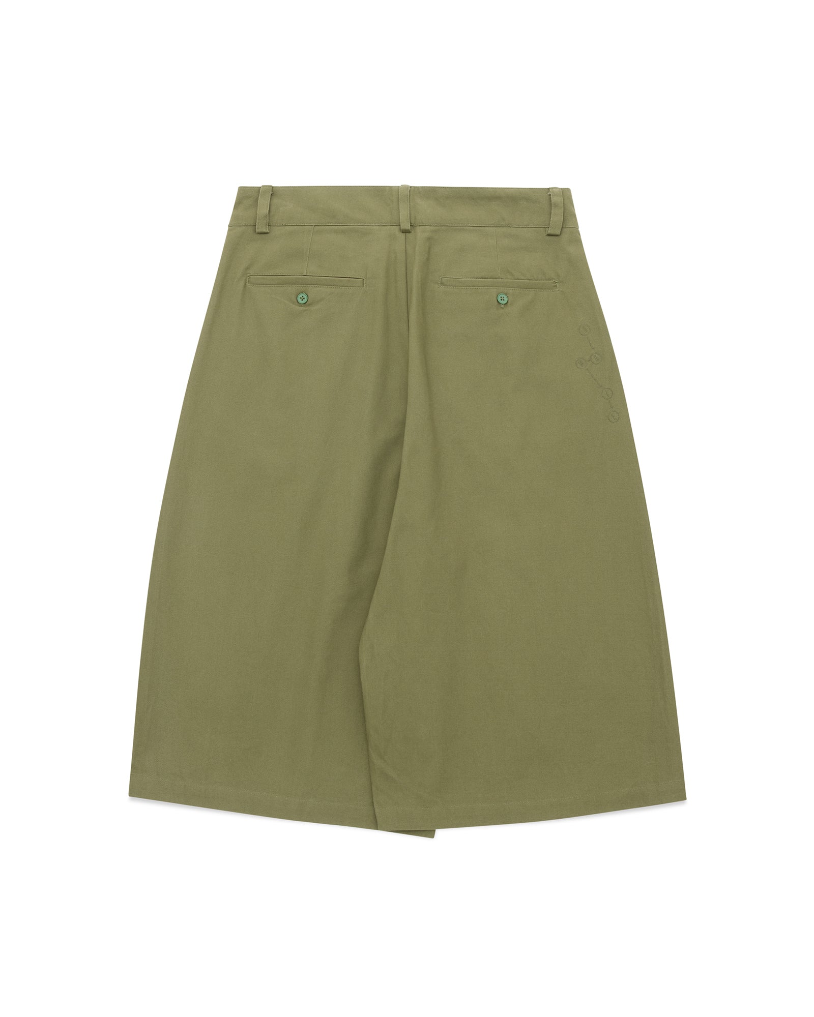Personal Growth Longline Shorts - Khaki
