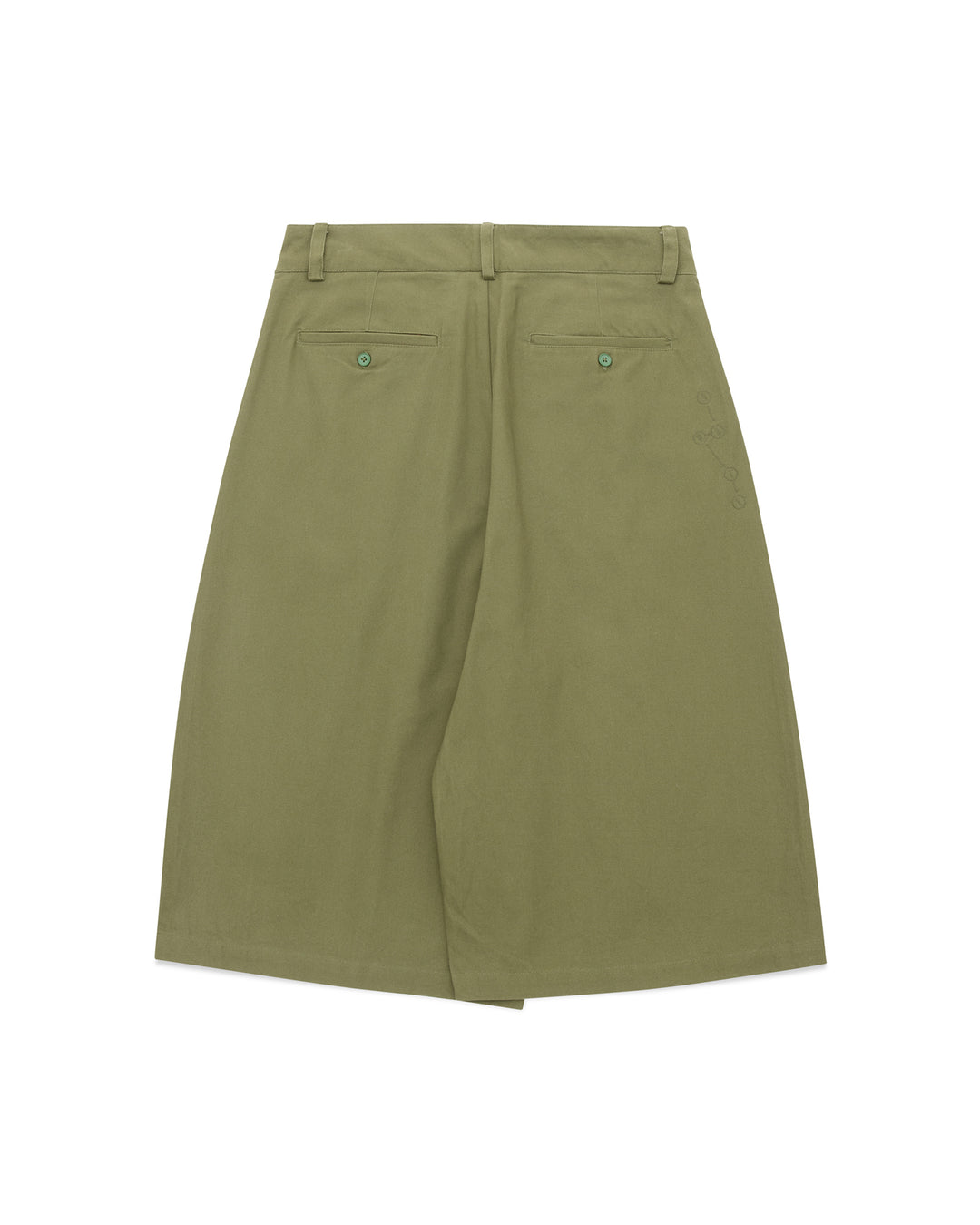 Personal Growth Longline Shorts - Khaki