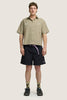 Rhythm Boxy Shirt - Chocolate Check
