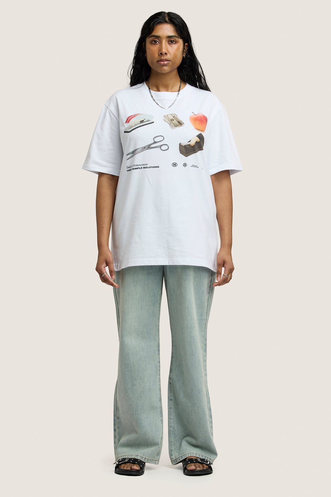 Life Enhancements Tee - White