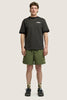 Soft-Wear Ringer Tee - Coal