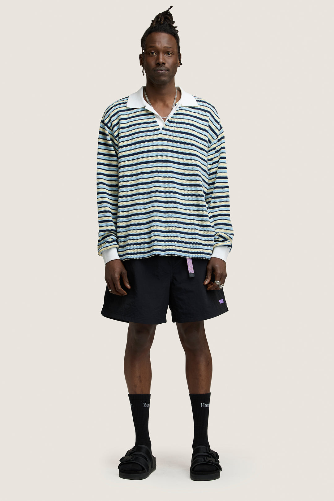 Stripe Rugby Knit - Blue