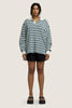 Stripe Rugby Knit - Blue