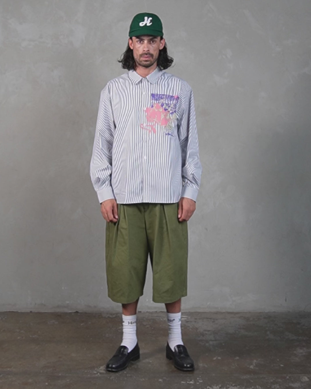 Growing Patterns Oxford Shirt - Cotton Stripe Poplin