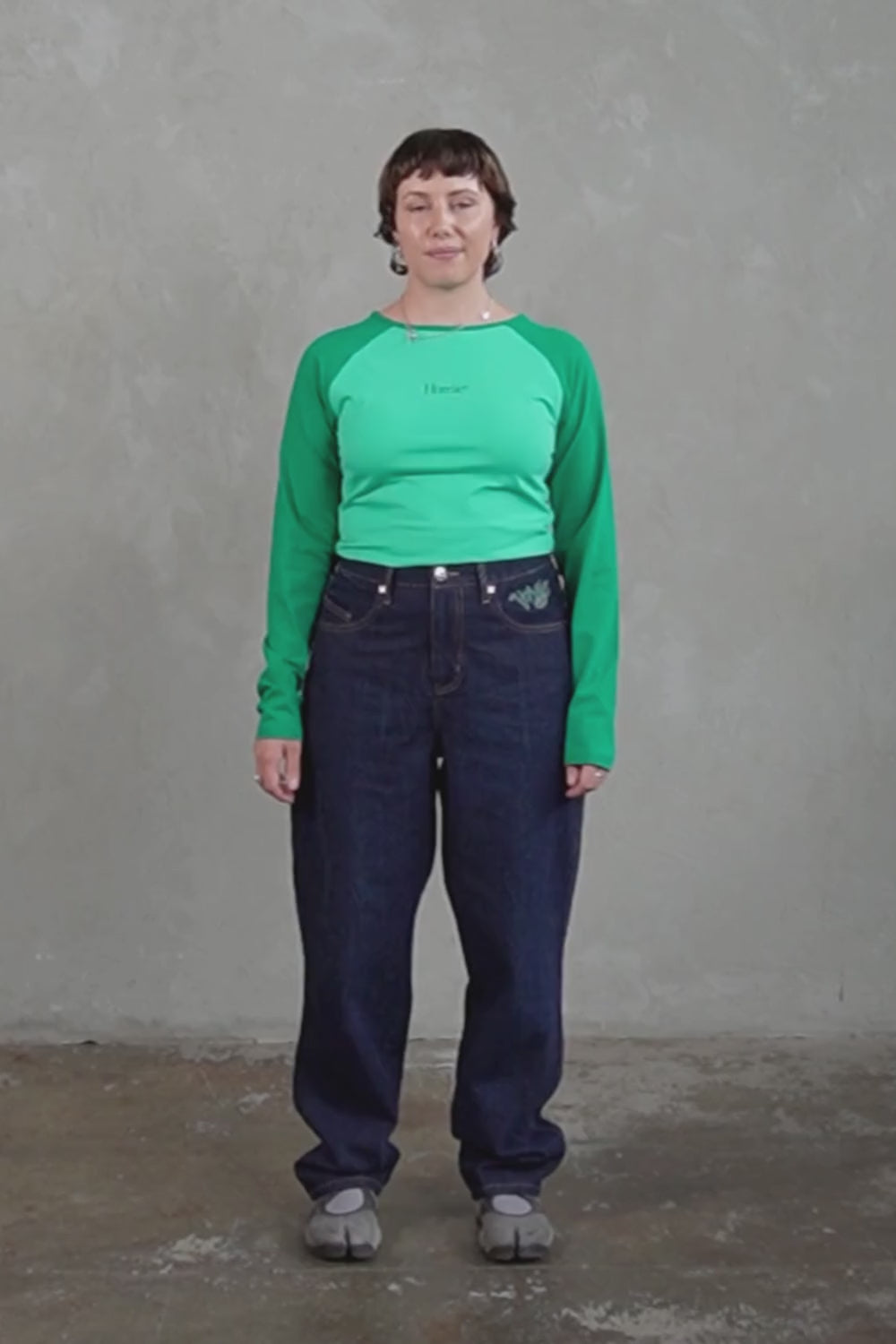 Logotype Raglan Tee - Green