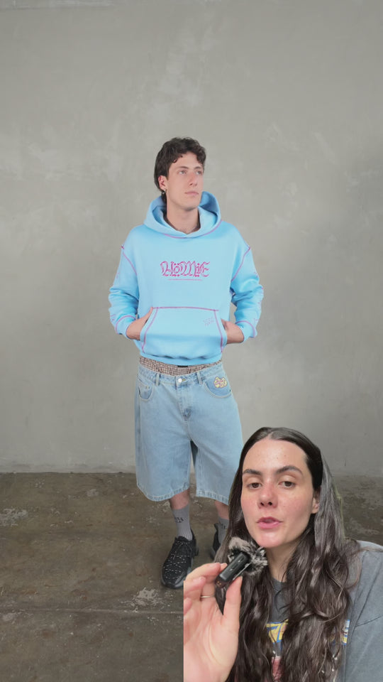 Bright Star Hoodie - Sky