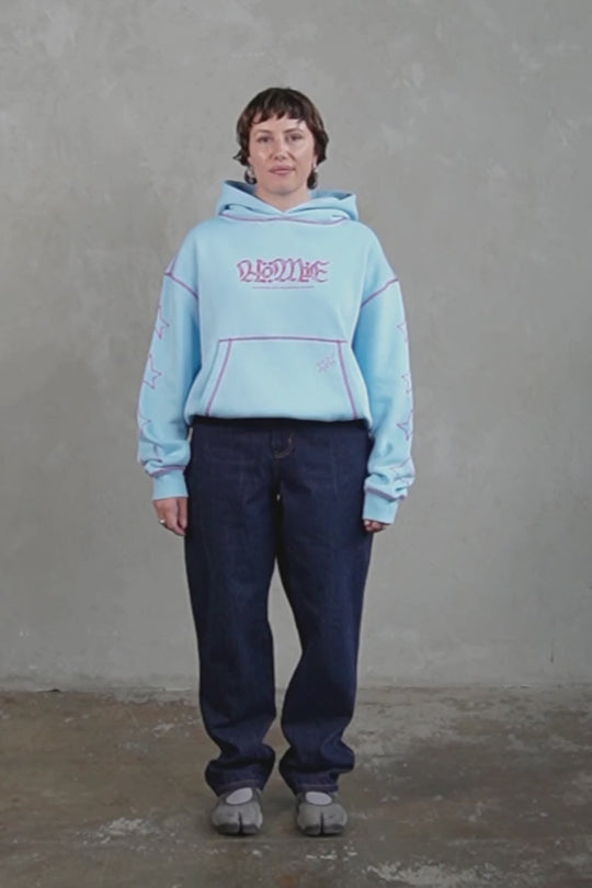 Bright Star Hoodie - Sky