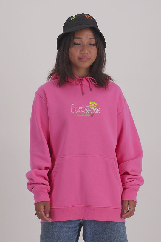 HoMie Pocket Garden Hoodie - Hot Pink