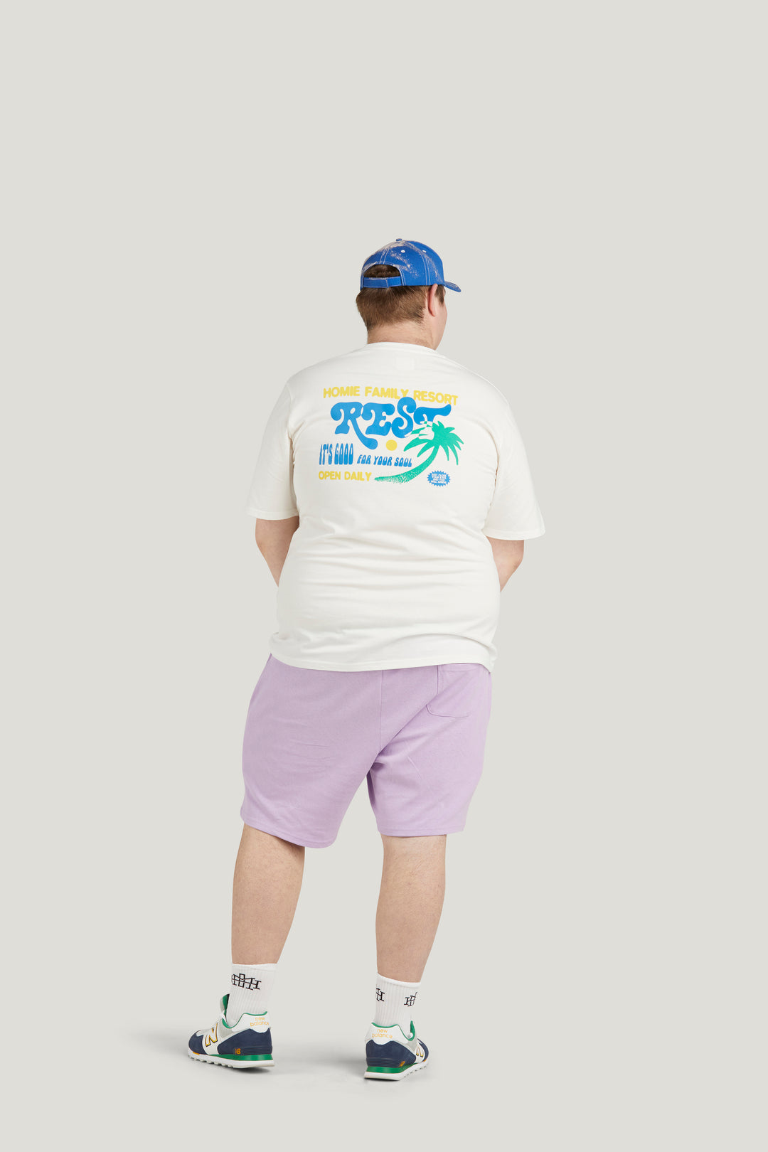 Family Resort Tee - White - 3XL