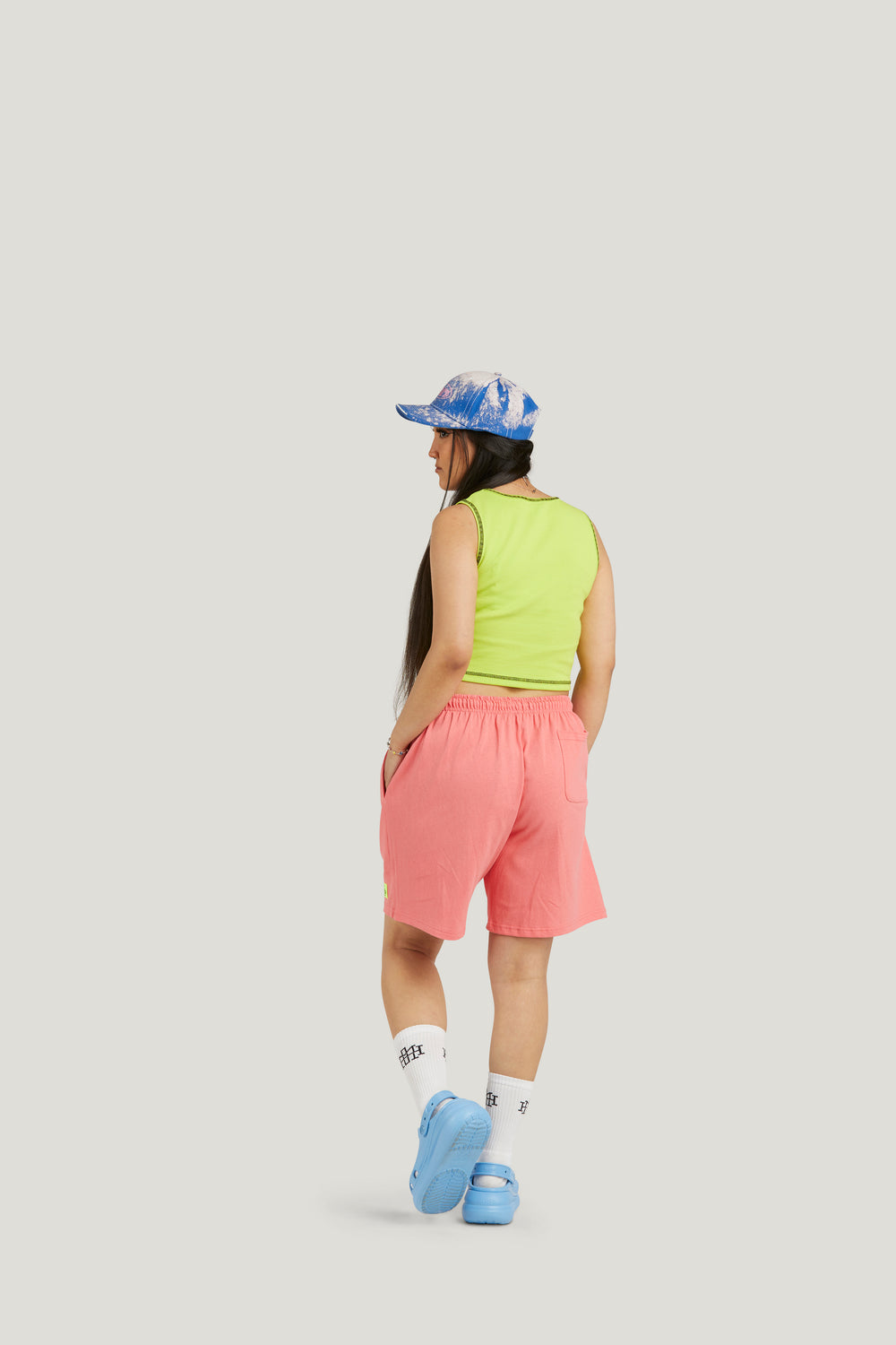 Ribbed Tank - Lime