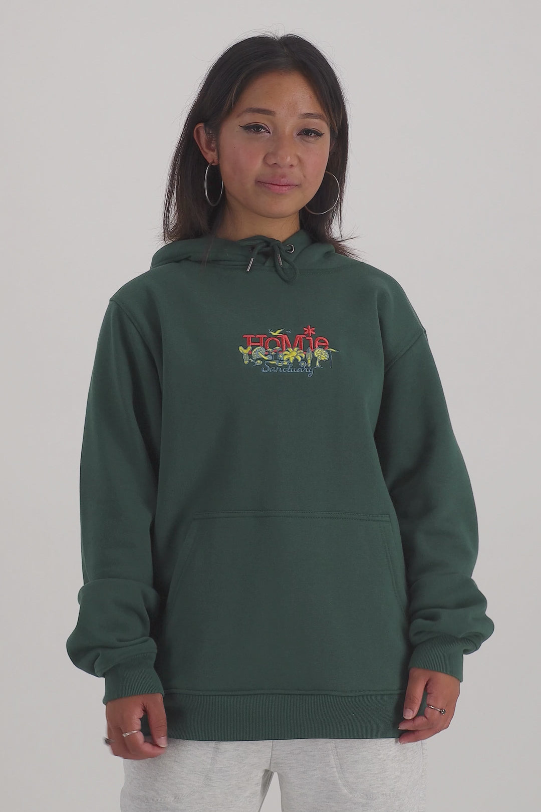 HoMie Sanctuary Hoodie - Forest Green