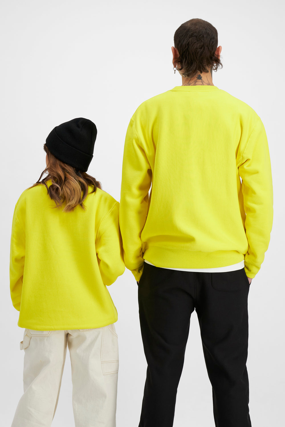 Reverse Weave HoMie x Champion x Smiley Crew - Yellow