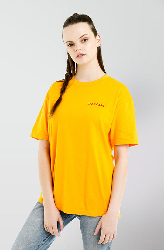 Care Tee - Gold