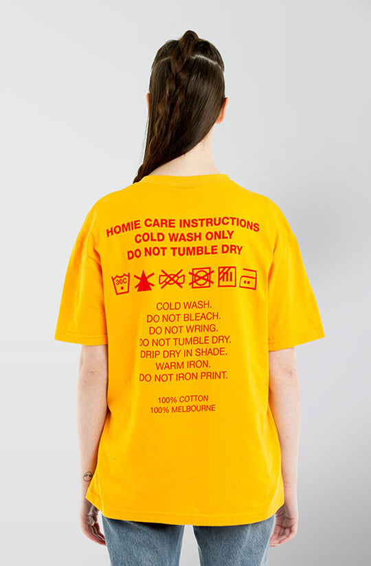 Care Tee - Gold - XXS