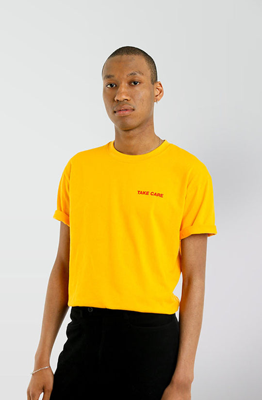 Care Tee - Gold