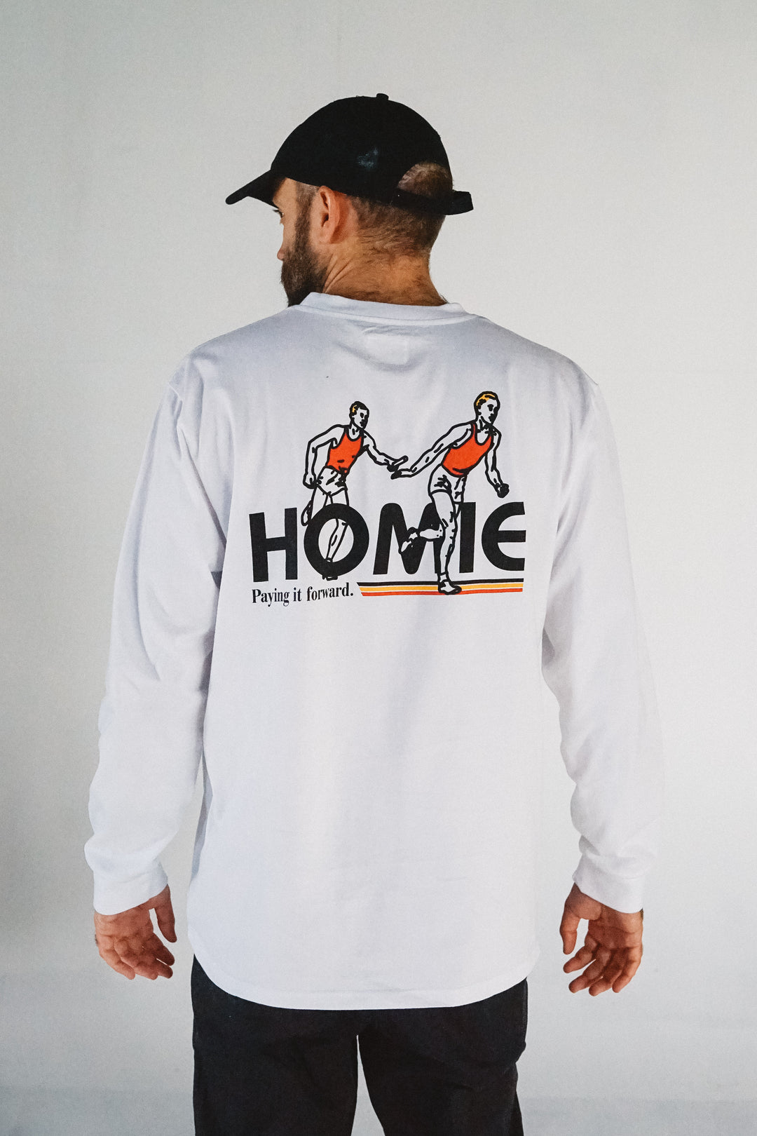 HoMie Pay It Forward Long sleeve - White