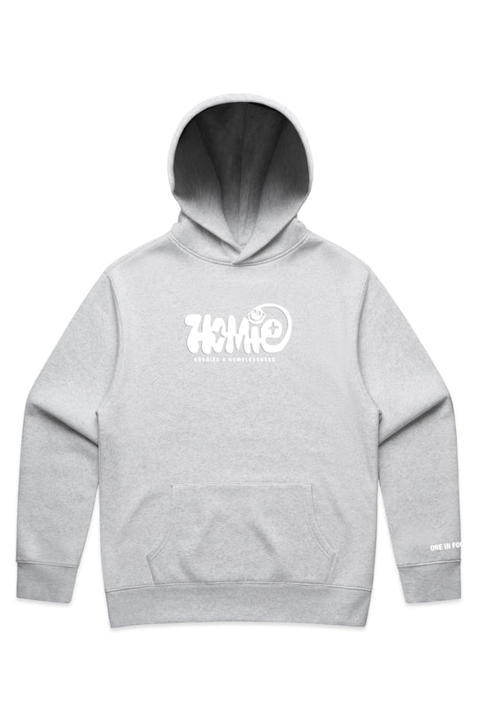 H4H Hoodie - White Marle