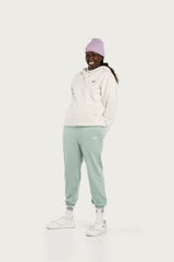 Monogram Hoodie - White Marle