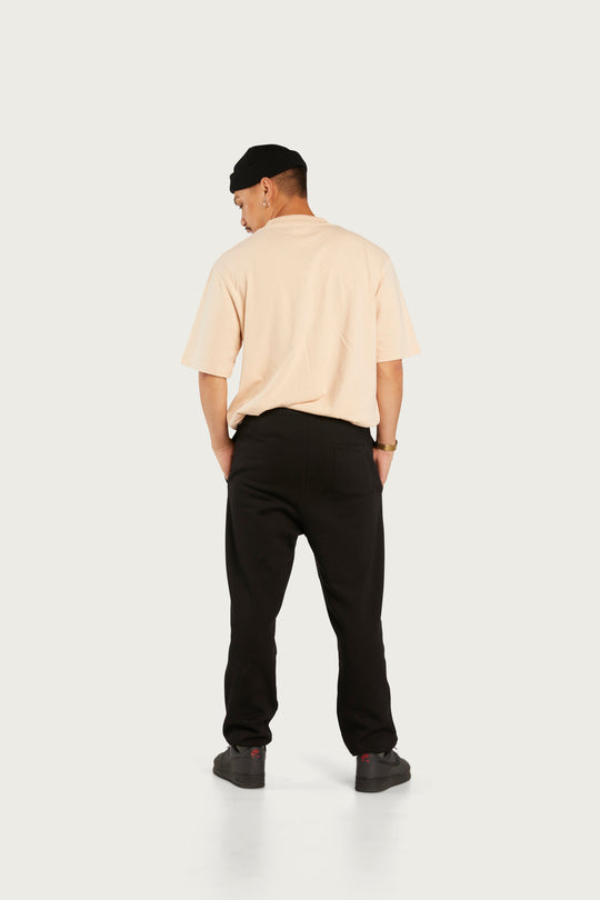 Monogram Trackpants - Black