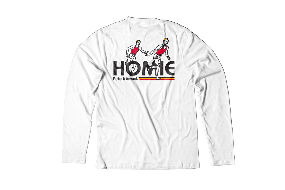 HoMie Pay It Forward Long sleeve - White - XXS