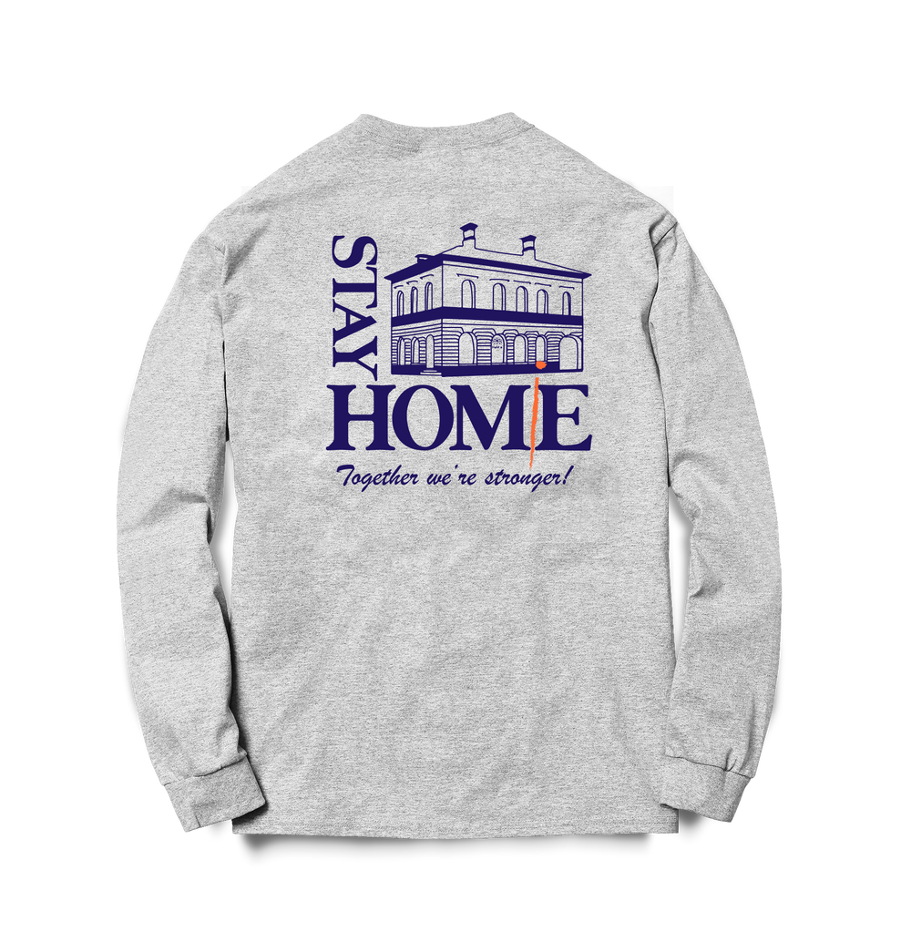 Stay HoMie LS Crewneck - Grey - XXS