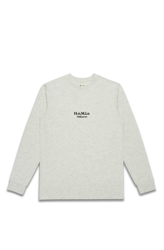 Acronym Long Sleeve - White Marle