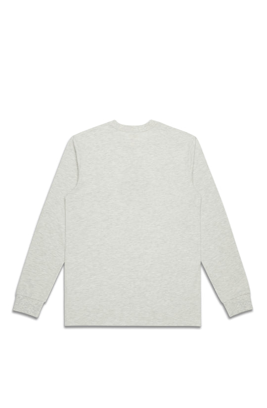 Acronym Long Sleeve - White Marle