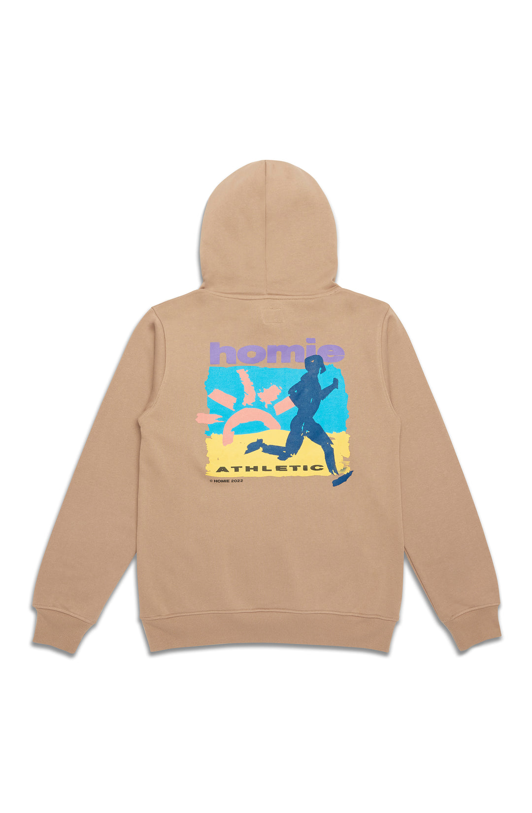 Athletic Hoodie - Tan