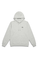 Monogram Hoodie - White Marle