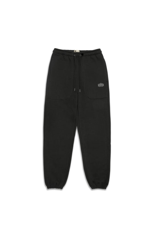 Monogram Trackpants - Black