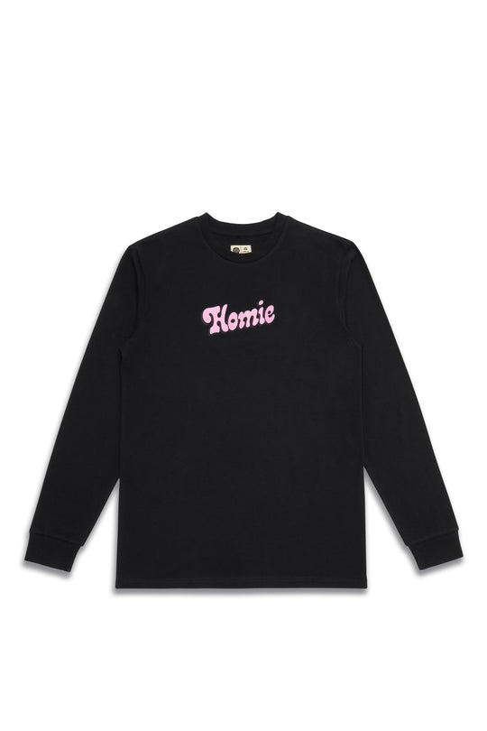 S.C.H.O.O.L. LS Tee - Black