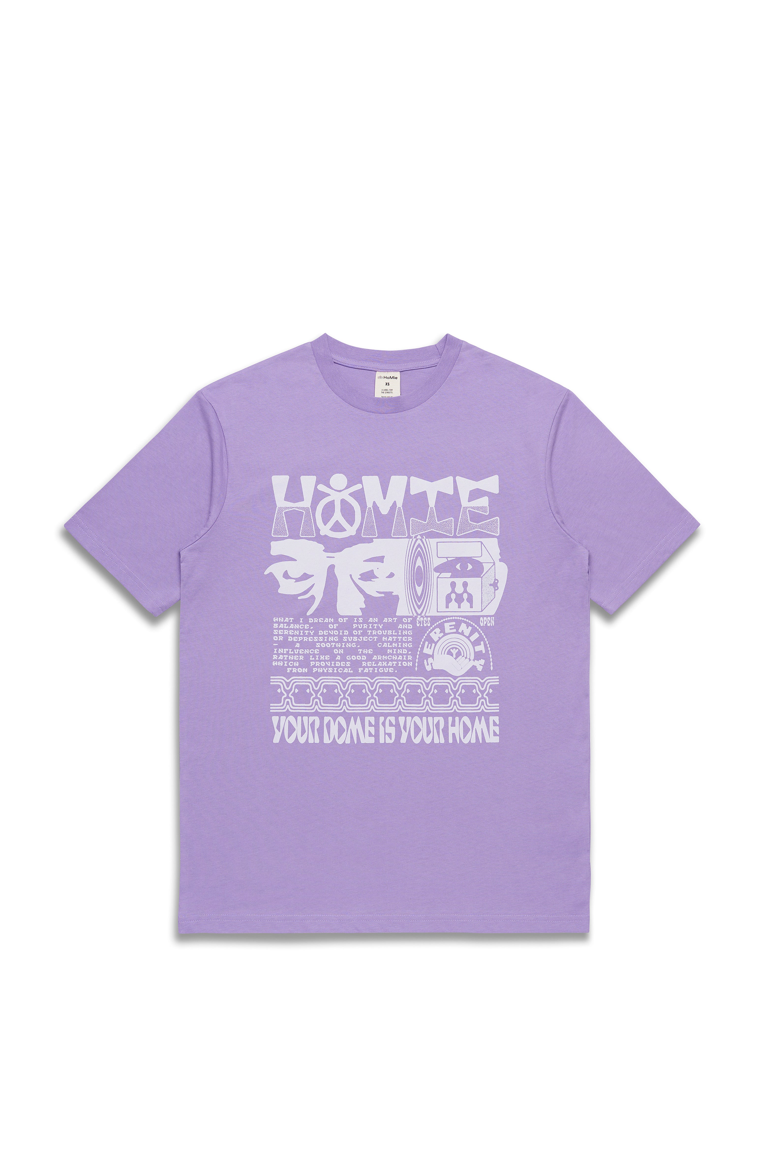 Your Dome is Your Home Tee - Lilac