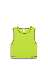 Ribbed Tank - Lime (XS,S)