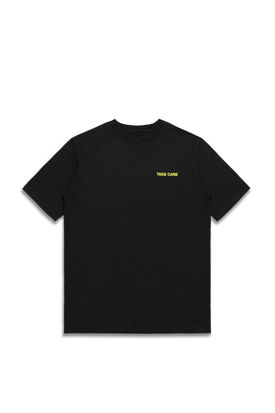 Care Tee 3.0 - Black/Neon