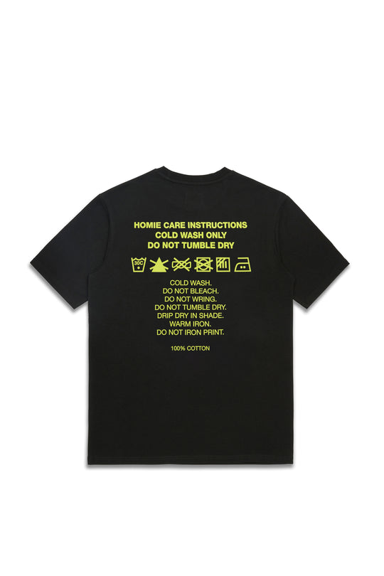 Care Tee 3.0 - Black/Neon