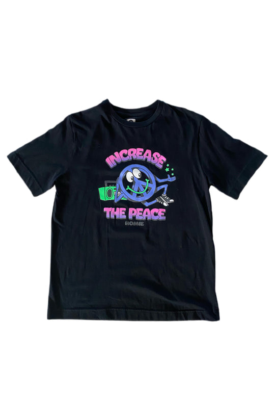Increase The Peace Tee - Black  (XXS)