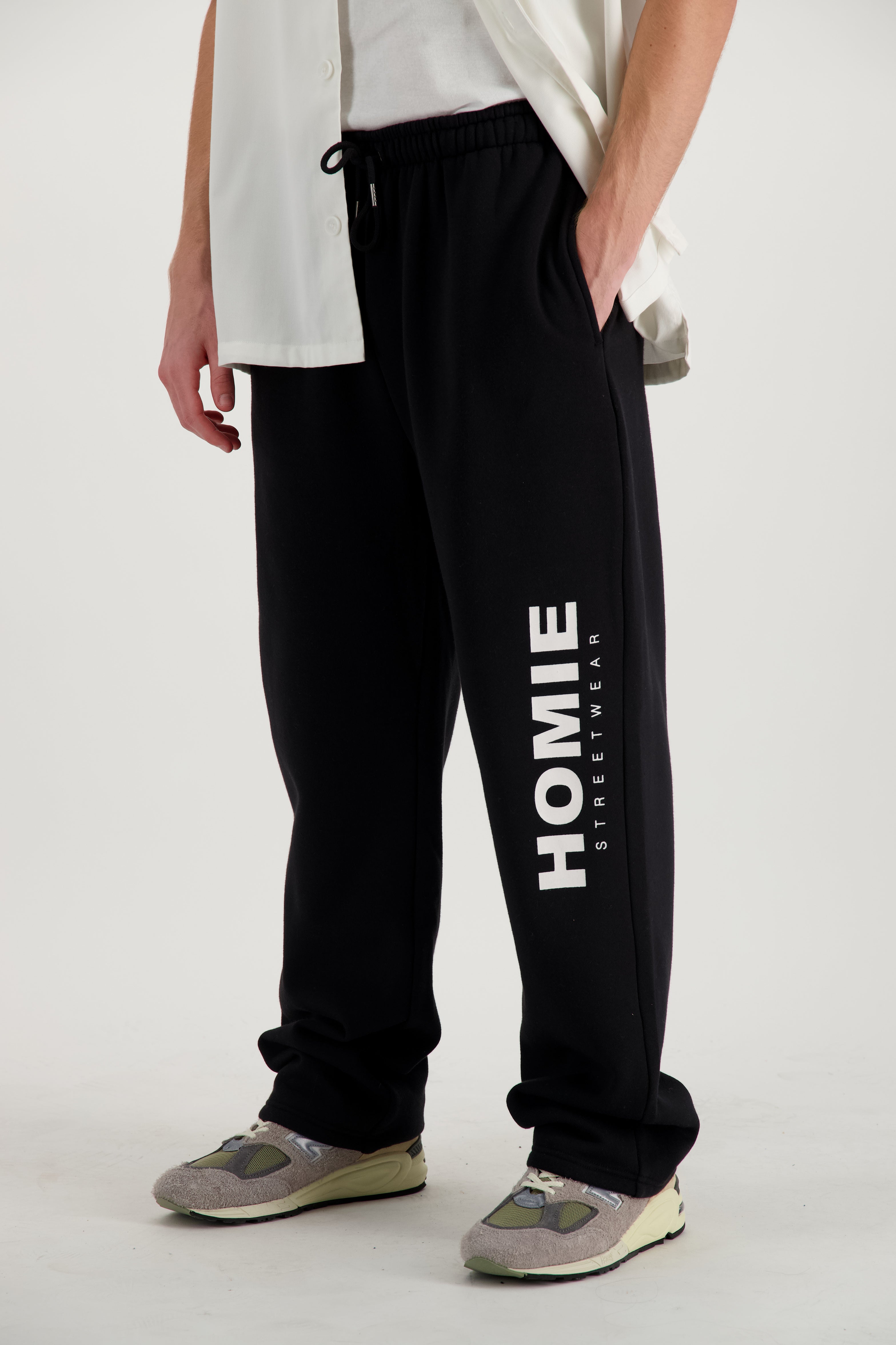 HoMie Streetwear Trackpants - Black
